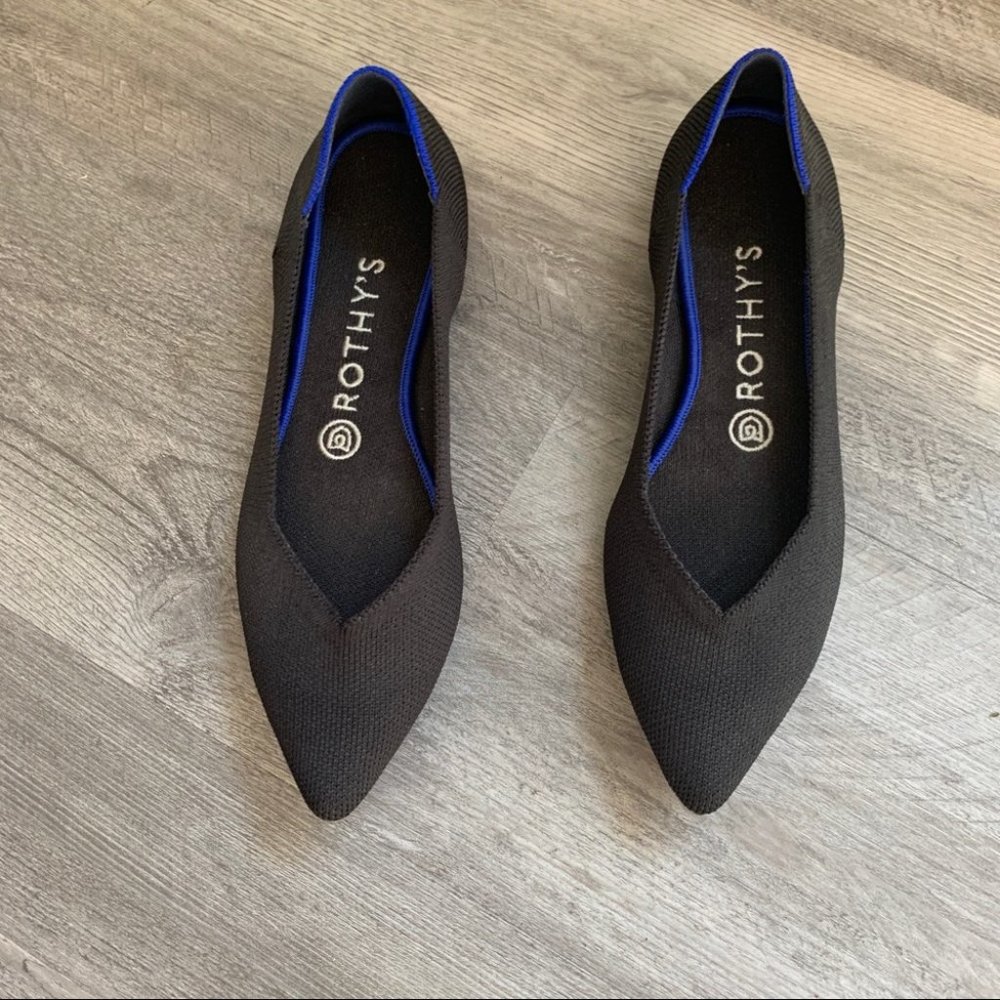 Rothy’s Pointed Toe 7.5 (washed once and shrunk)